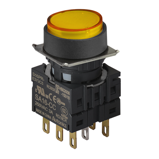 S16PR 系列 安裝開孔Ø16按鈕開關(guān)